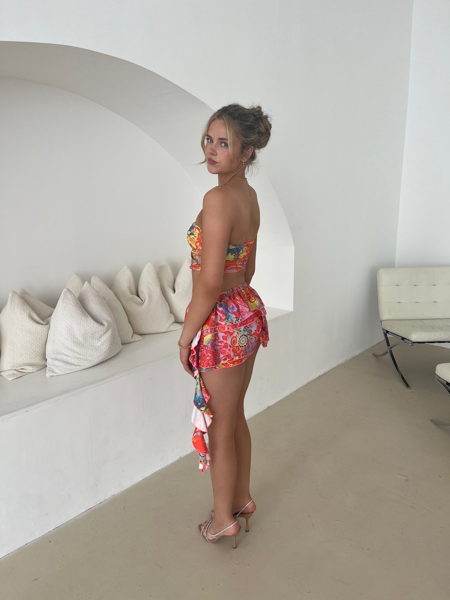 ‘LUCINDA’ Multi Coloured Two Piece Set