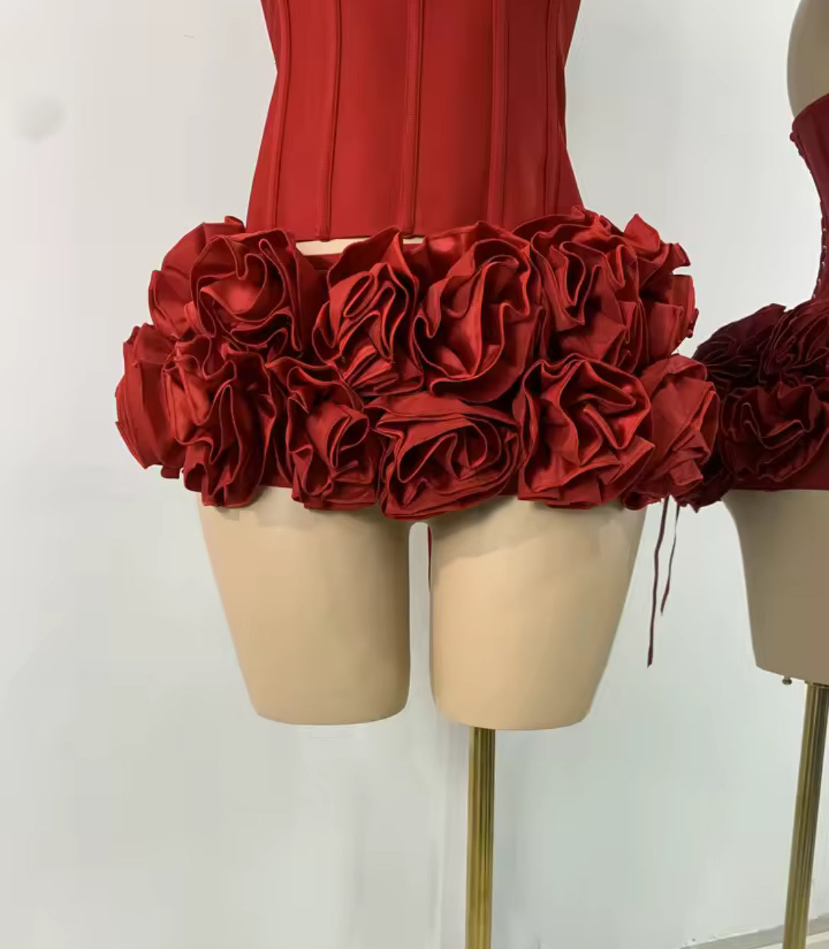 ‘ROSA’ Red Two Piece Set