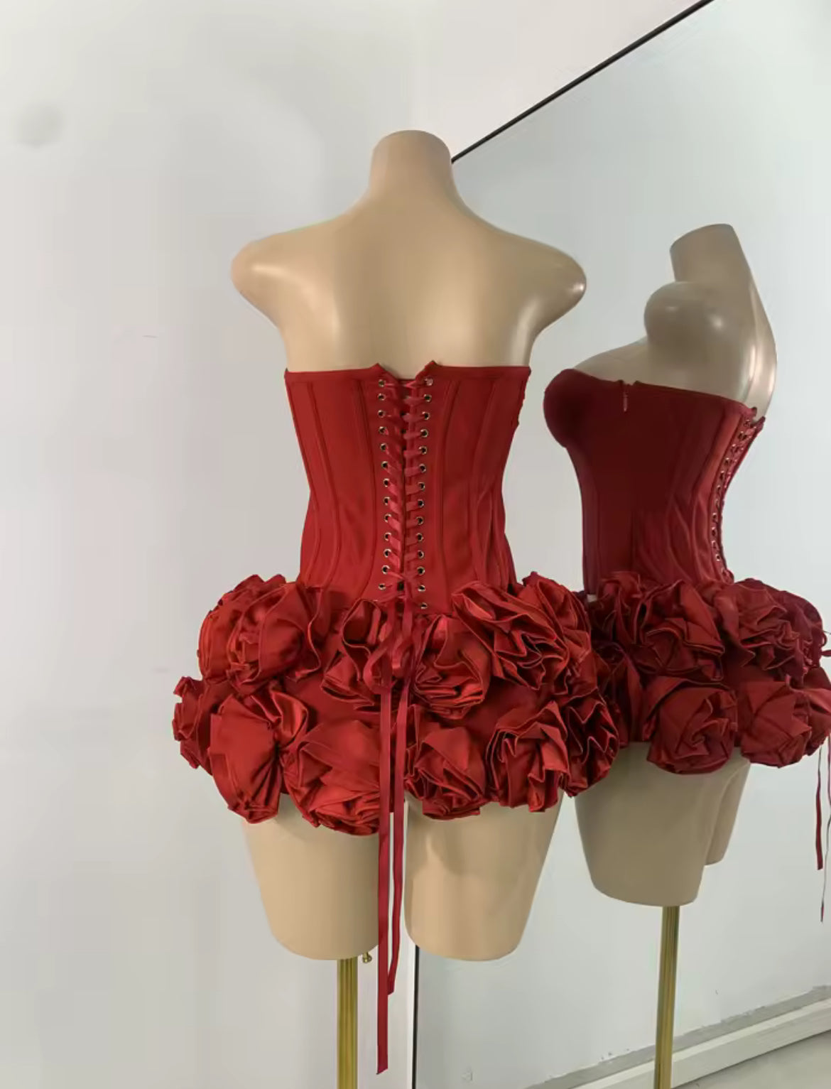 ‘ROSA’ Red Two Piece Set