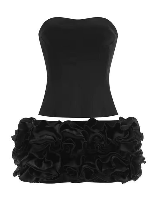 ‘LOVISA’ Black Two Piece Set