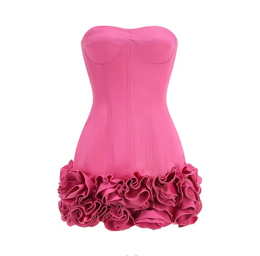 ‘PRIMROSE’ Pink Mini Dress