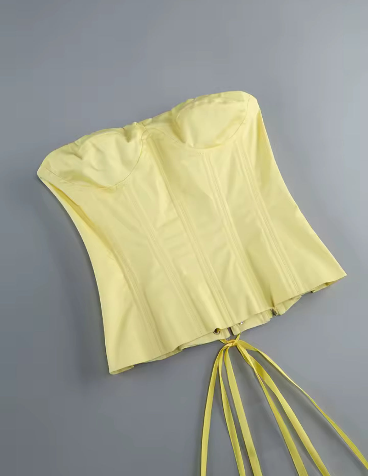 ‘LOVISA’ Yellow Two Piece Set