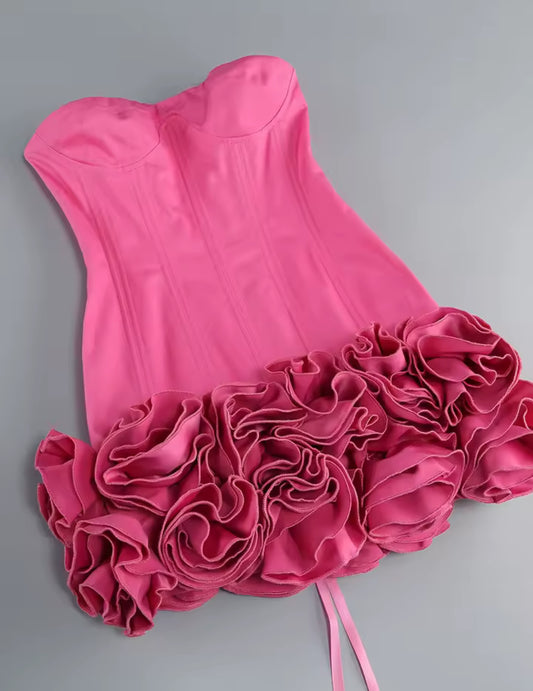 ‘PRIMROSE’ Pink Mini Dress