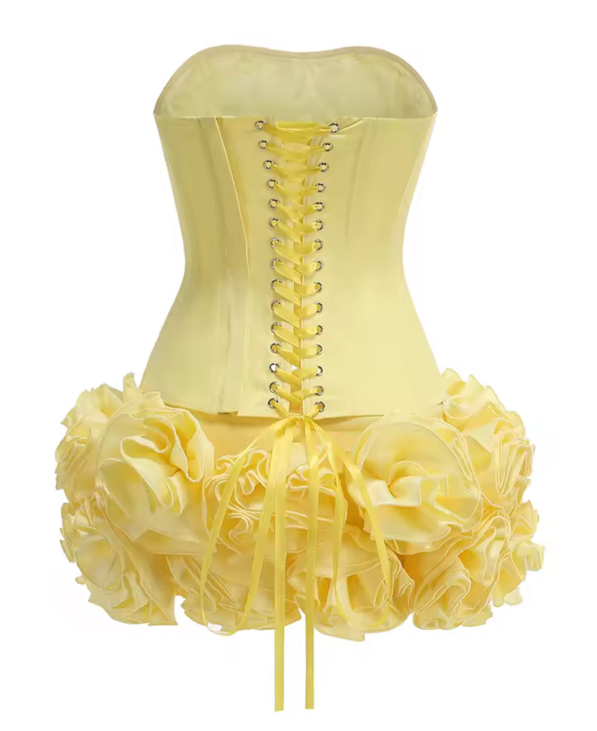 ‘LOVISA’ Yellow Two Piece Set