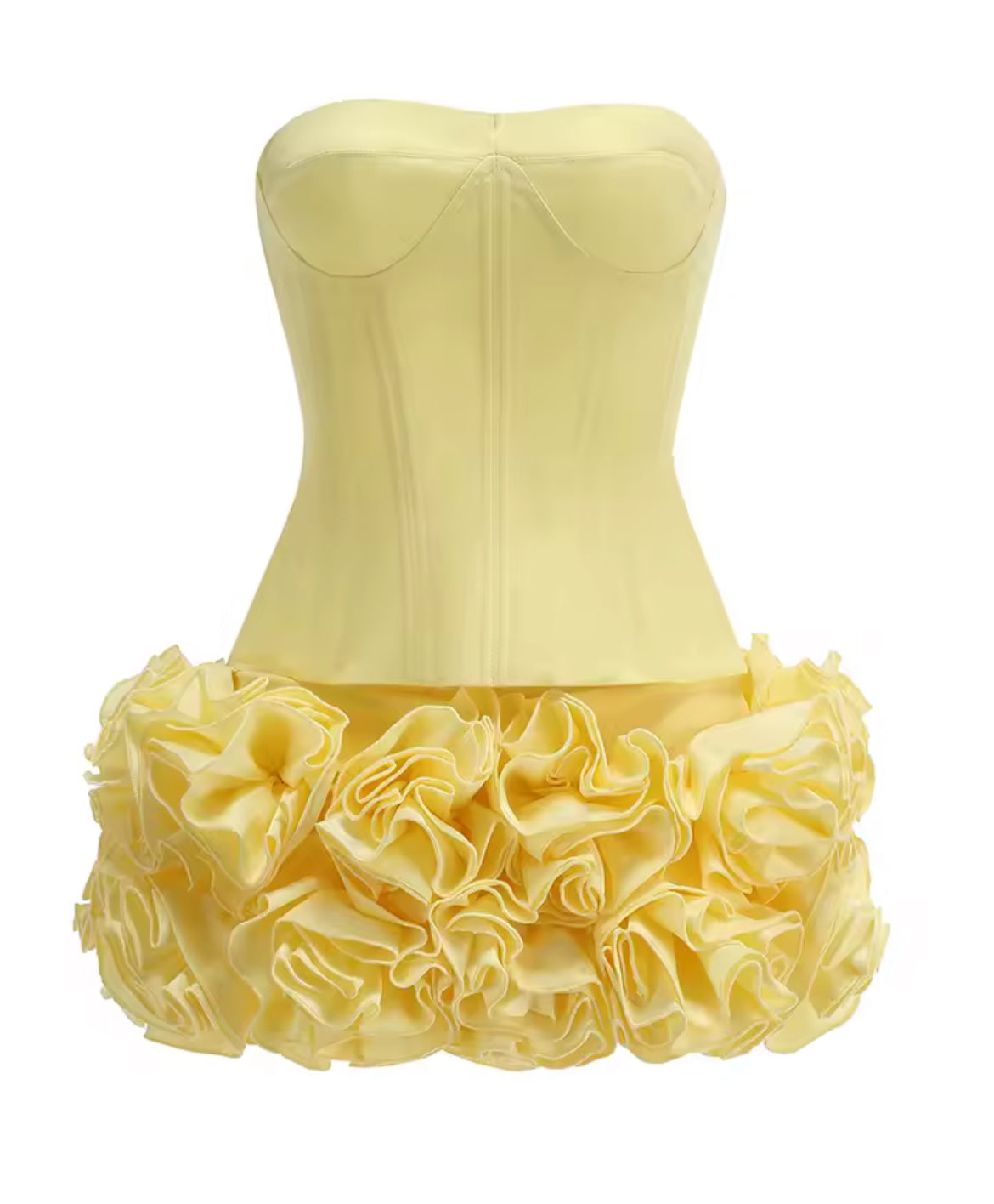 ‘LOVISA’ Yellow Two Piece Set